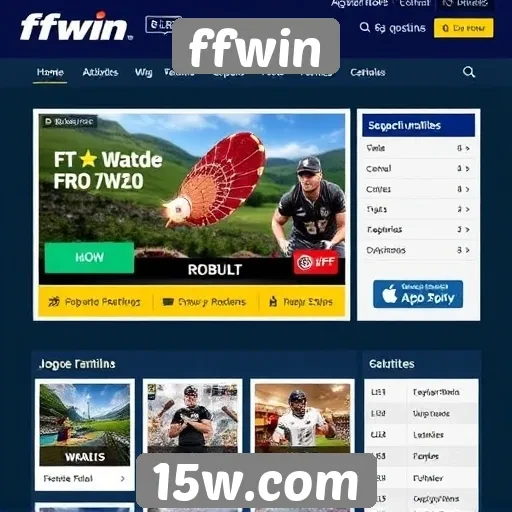 análise completa das funcionalidades do site ffwin
